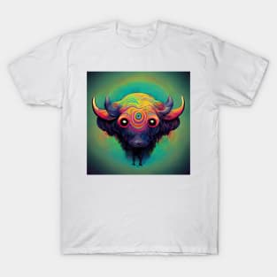 The Kindest Psychedelic Buffalo You'll Meet T-Shirt